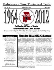 Alabama BCIA May 2012 Newsletter - AL BCIA