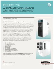 INCUBOT 770 AUTOMATED INCUBATOR