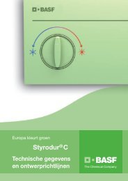 Styrodur C - XPS - Technische gegevens en ... - Weston Isolatie