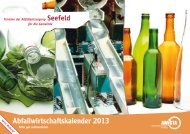 Abfallwirtschaftskalender 2013 - Awista