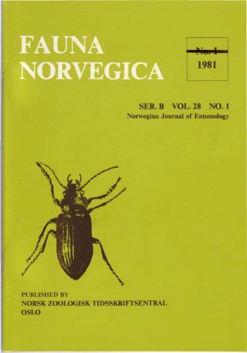 Full-text - Norsk entomologisk forening