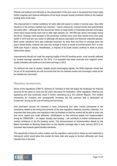 EBA Long Report - European Banking Authority - Europa