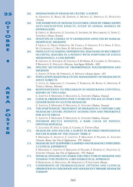 Pausa pranzo - SocietÃ  italiana di neurologia