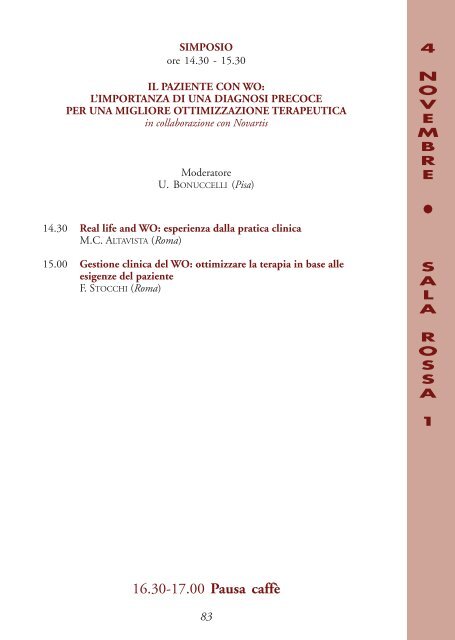 programma definitivo - SocietÃ  italiana di neurologia