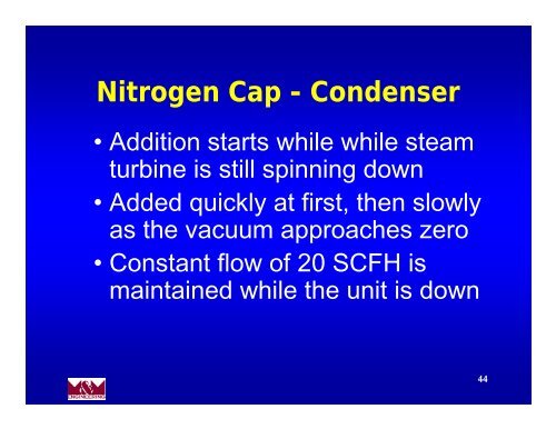 Lay-up Protection for Boilers and HRSGs - American Public Power ...