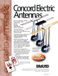 Braund Series 90 Concord  Electric Antennas... Braund ... - Barker Mfg