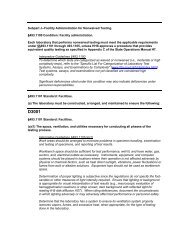 Subpart J--Facility Administration for Nonwaived Testing Â§493.1100 ...