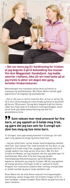 Medox holder meg frisk, rask og energisk! vervepremier Nye