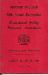 66th Annual Convention - My FireCompanies.com