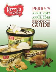 product guide contents - Perry's Ice Cream