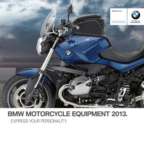 Motorcycle Accessories brochure - BMW Motorrad UK.