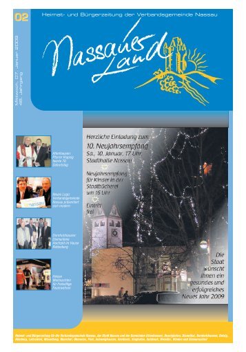 Mitteilungsblatt Ausgabe 2 -  Verbandsgemeinde Nassau