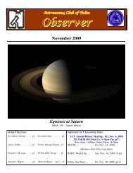 Nov - Astronomy Club of Tulsa