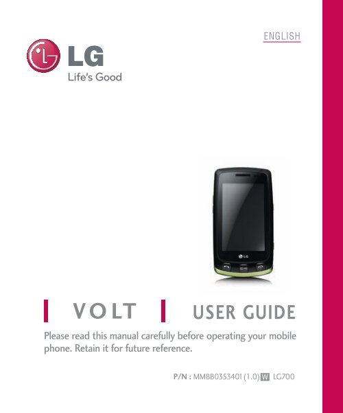 USER GUIDE - Pioneer Cellular