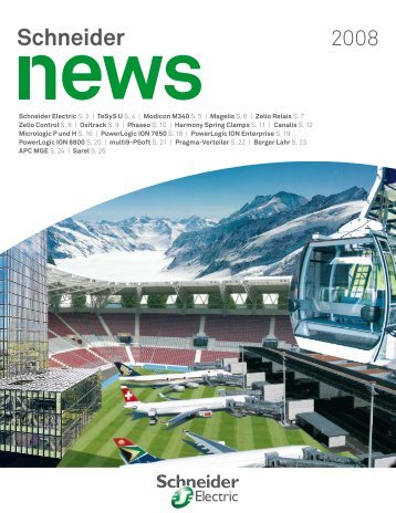 Schneider NEWS 2008 als PDF - Schneider Electric (Schweiz)