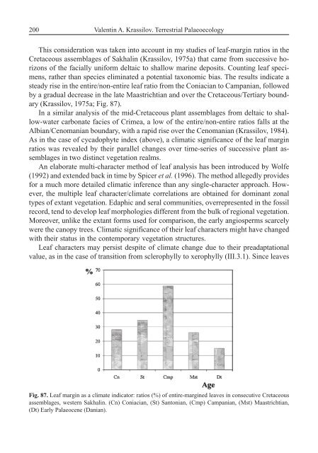 Terrestrial Palaeoecology and Global Change