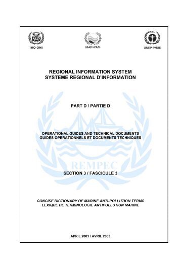 REGIONAL INFORMATION SYSTEM SYSTEME ... - rempec