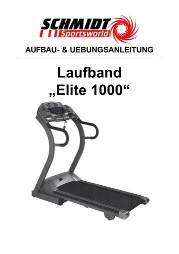 Laufband Elite 1000