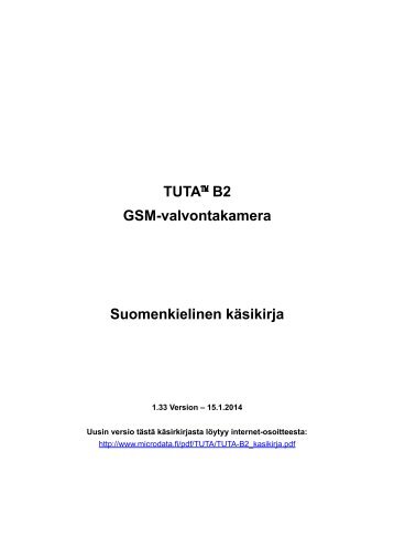 Pika-asennusopas (QIC) - Microdata Finland Oy