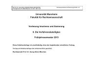 Insolvenzverwalter - ZIS - Universität Mannheim