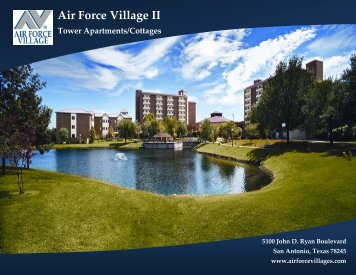 View Tower and Cottage Floor Plans - Air Force Village