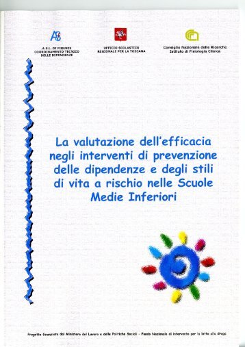 La valutazione dell'efficacia negli interventi di ... - Epid.ifc.cnr.it