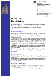 Rauch- und Dunstabzüge - Der Schornsteinfeger