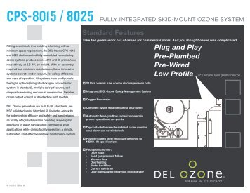 CPS-8015/8025 - DEL Ozone