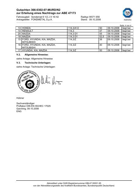 gutachten zur erteilung eines nachtrags zur abe 47173 366-0302-07 ...