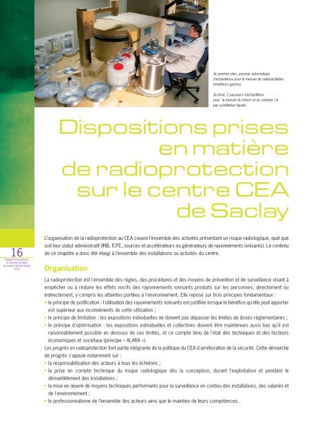 TSN SACLAY 2011 - CEA Saclay