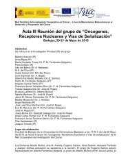 Oncogenes, Receptores Nucleares y VÃ­as de SeÃ±alizaciÃ³n