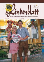 Festprogramm 55. Schöllnacher Volksfest vom ... - Markt Schöllnach