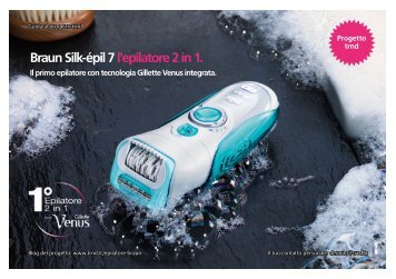 Le trnder fanno conoscere Braun Silk-épil 7 l'epilatore 2 in 1. - trndload