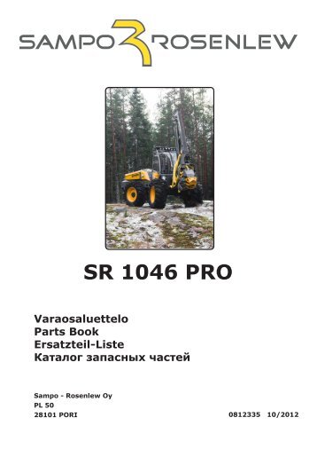 SR 1046 PRO - Sampo-Rosenlew