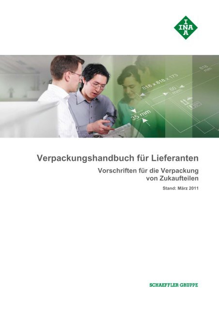 Verpackungshandbuch für Lieferanten Vorschriften für die ...