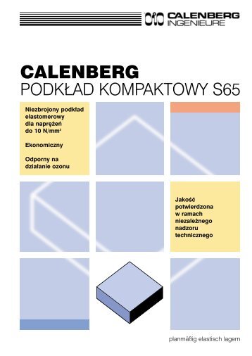 PodkÅad kompaktowy S65 - JordahlÂ® & Pfeifer