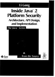 Inside Javaw 2 Platform Security