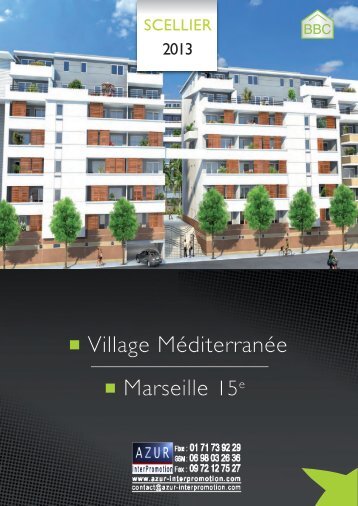 13 Marseille 15e - Village Mediterranee - Azur InterPromotion