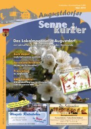 Mai - Sennekurier Augustdorf