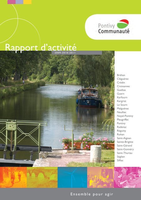 Rapport d'activitÃ©s 2009-2010-2011 - Pontivy communautÃ©