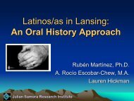 Latino/as in Lansing: An Oral History Approach - Julian Samora ...