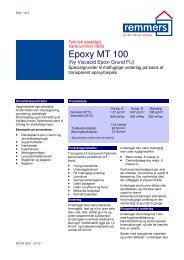 Epoxy MT 100 - Remmers (DK)