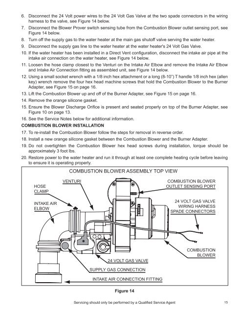 Service Handbook - AO Smith Water Heaters