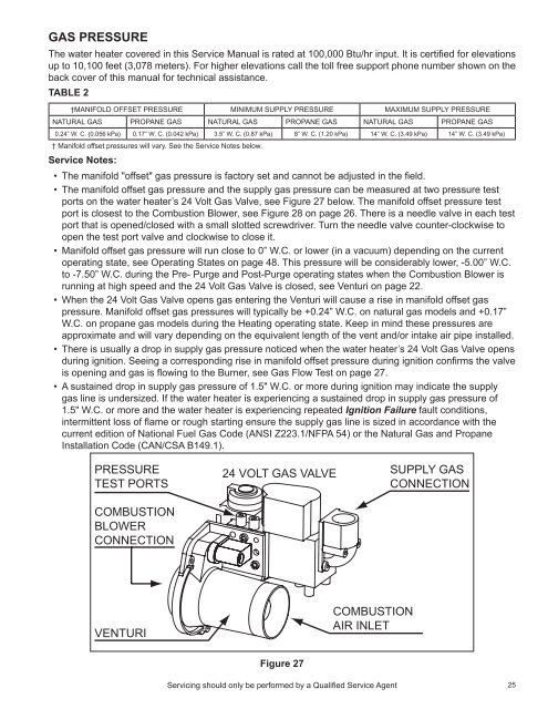 Service Handbook - AO Smith Water Heaters