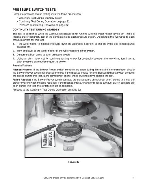 Service Handbook - AO Smith Water Heaters