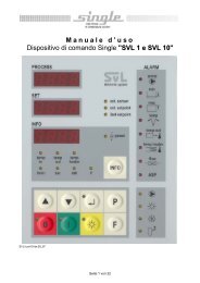 SVL 1/10 Dispositivo di commando