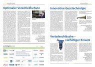 Innovative Gusstechnolgie Optimaler ... - SchuettgutPortal.com