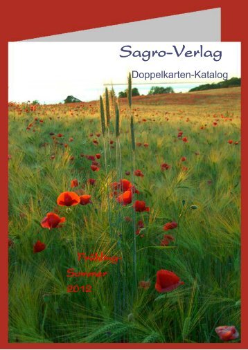Katalog - Home - Sagro - Verlag