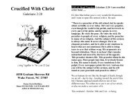 Crucified With Christ - Bibleteacher.org
