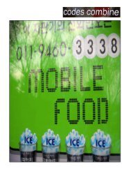 Mobil Food Catalogue